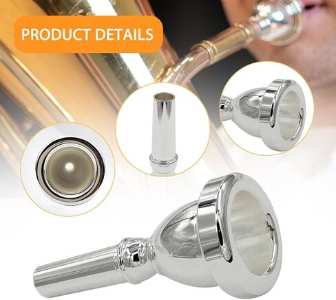 توبا قطعة الفم لوحة النحاس ممارسة الملحقات للمبتدئين 3.86 بوصة in Kuwait