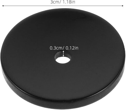 Mikinona 12pcs Suona Parts Resin Cores, Black 3cm Air Regulator Pad, Traditional Chinese Wind Instrument Supplies for Musicians & Students in Saudi Arabia