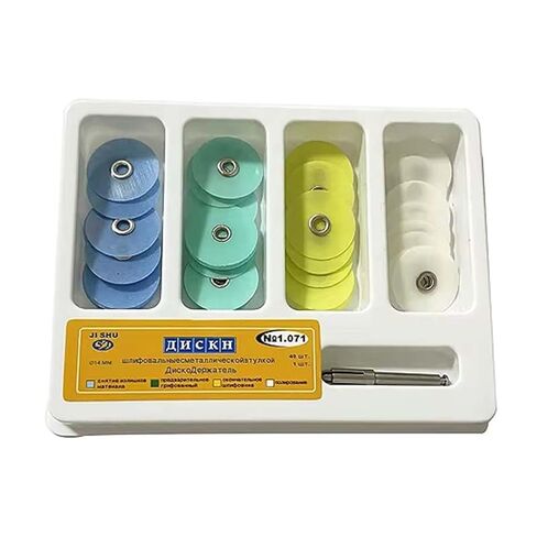 Dental polishing disc Discs lab Polisher Wheel 40pcs/Box Dental Composite Polishing Disc Strips Mandrel Set Supplies Whitening Material Dentistry Tools in Saudi Arabia