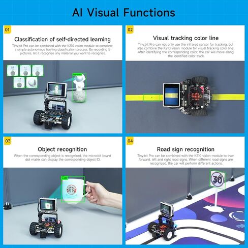 طقم Robotic Toy Toy Toy لـ Microbit Learner Visual Driving Programming Smart Robot Kit Project in Saudi Arabia