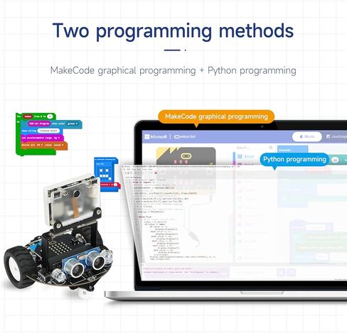طقم Robotic Toy Toy Toy لـ Microbit Learner Visual Driving Programming Smart Robot Kit Project in Saudi Arabia