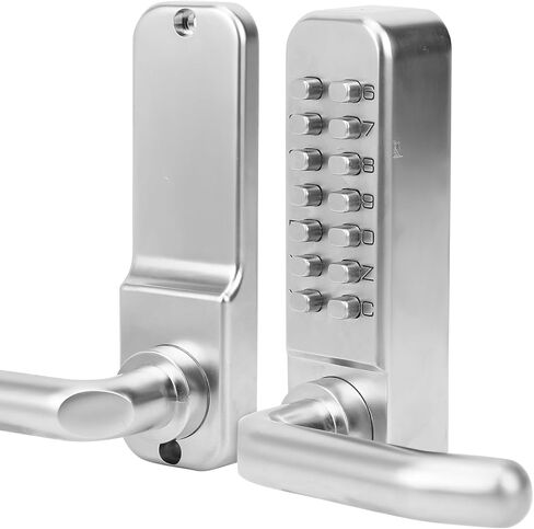Door Keypad, Mechanical Door Lock, No Battery Required Interior Doors Rental Doors for Home Security Composite Doors in Saudi Arabia