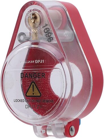 Hyuduo غطاء زر الضغط الذاتي القفل غطاء زر التوقف في حالات الطوارئ مقاوم للغبار ABS 22 مم قطر التركيب معدات الآلات الصناعية الشفافة in Saudi Arabia