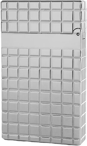 JT Dunant Classic Plaid Lighter, Ligne 2 Lighters, Metal, Ping Sound, Inflatable, Soft Flame Adjustable, Birthday Gift for Men Friend in Kuwait