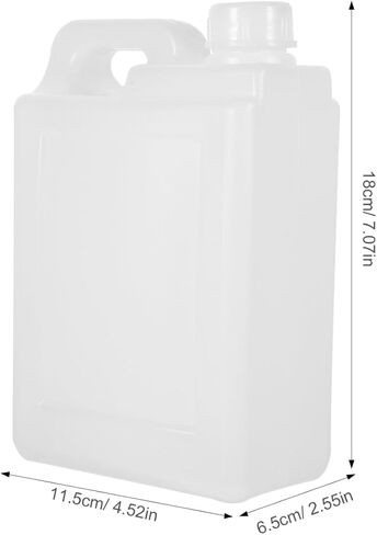 1L Plastic Flat Bottle with Wide Mouth Cap Reusable Liquid Container for Water Oil Chemical Storage Laboratory Use in Saudi Arabia