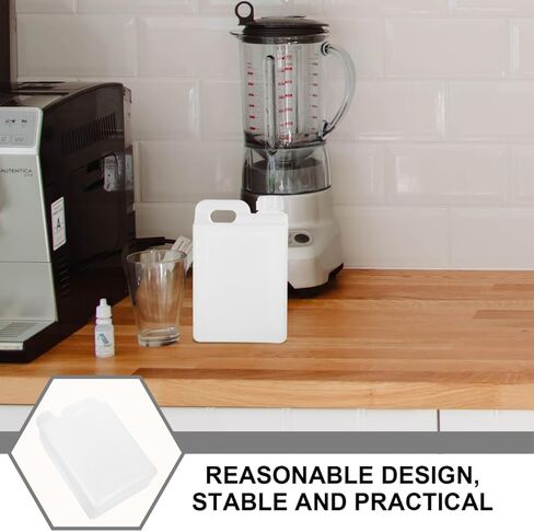 1L Plastic Flat Bottle with Wide Mouth Cap Reusable Liquid Container for Water Oil Chemical Storage Laboratory Use in Saudi Arabia