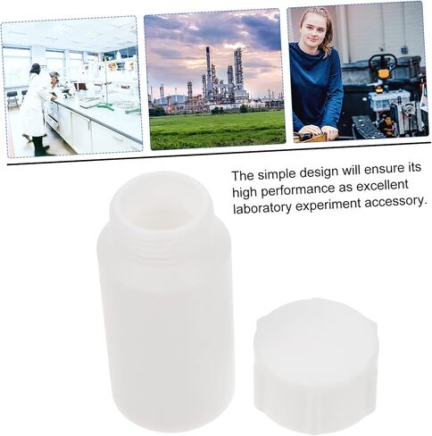 زجاجة كاشف Ptfe 25 مل حاوية كيميائية مختبرية صغيرة مانعة للتسرب خفيفة الوزن للتجارب العلمية وتخزين العينات in Saudi Arabia