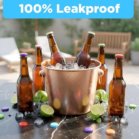 350 Count Beer Bottle Caps Oxygen Absorbing Crowns, Ideal for Homebrew, Standard Homebrew Bottle Tops for Glass Bottles, PVC-Free Crown Caps for Beer Bottling, 7 Assorted Colors in Kuwait