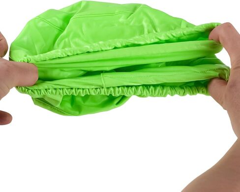 XUX 4Pcs/Set Dental Chair Cover Advanced Milk Silk + TPU + Composite Film Elastic Waterproof Protective Case Green in Saudi Arabia