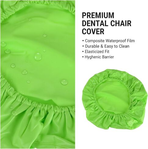 4pcs/Set Dental Chair Cover TPU Leather Dental Seat Elastic Waterproof Protective Protector Dentistry Lab in Kuwait