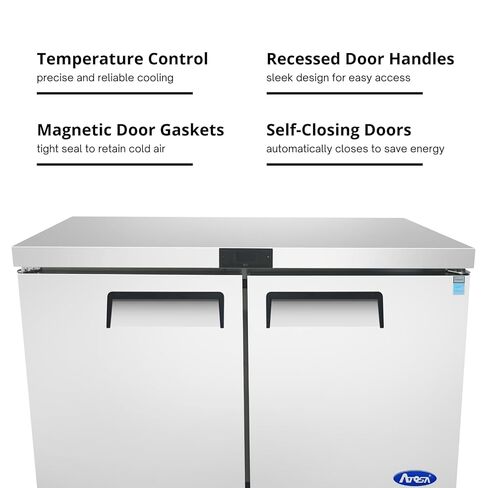 Atosa Commercial Undercounter Refrigerator in Saudi Arabia