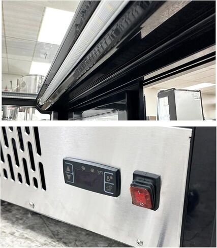 مبرد عرض المخبوزات المبرد، سطح المكتب، منحدر دائري الزاوية 60 بوصة، مطعم تجاري، معجنات، ديلي، قاعدة من الفولاذ المقاوم للصدأ، زجاج منحني، مبرد طعام NSF CW-250R in Kuwait