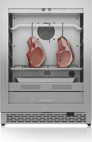 Jocisland Dry Age Fridge 425L, Built-in & Freestanding Steak Ager with Precise Temp and Humidity Control, Reversible Door, Secure Lock, Holds up to 300 LBS, for Home & Restaurant Beef Aging in Saudi Arabia