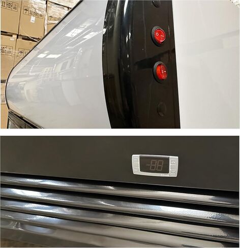 Commercial Refrigerator Glass 2-Door Sliding Door Merchandiser Display Cooler Beverage Fridge Drink cooler NSF Certified, 48 inches width, capacity 40 cuft 110V, Restaurant Kitchen Cafe LCG-1000BFS in Kuwait