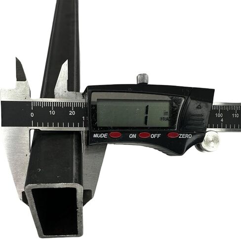 1" x 2" Rectangular Steel Tube, 1/8" Wall Thickness (11 Gauge), 72" Length (6 ft), Mild Steel in Saudi Arabia