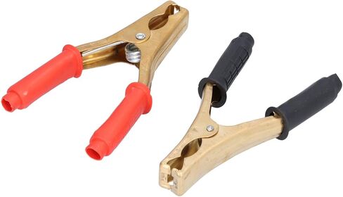 2pcs 200A Car Battery Clamp Pure Copper Red Electrical Test Clamp Connector Not Easy Off Copper Car Battery ClampBattery ClampBattery Charging ClipBattery Cable ClipCopper in Saudi Arabia