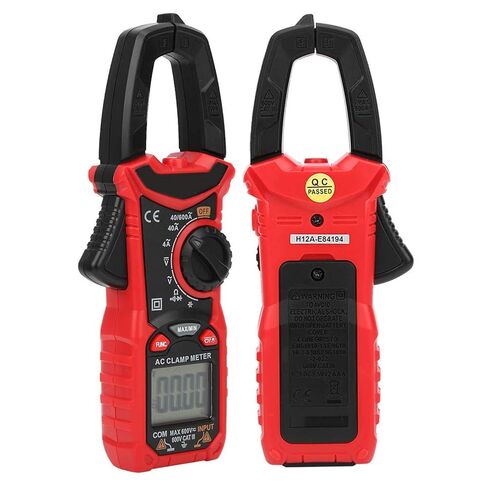 Kikumi HT206A Handheld LCD Digital Clamp Ammeter Multimeter AC DC Voltage Current Resistance Tester in Kuwait