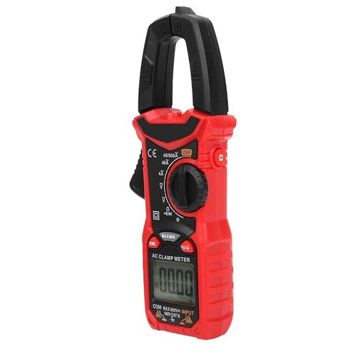 Kikumi HT206A Handheld LCD Digital Clamp Ammeter Multimeter AC DC Voltage Current Resistance Tester in Kuwait