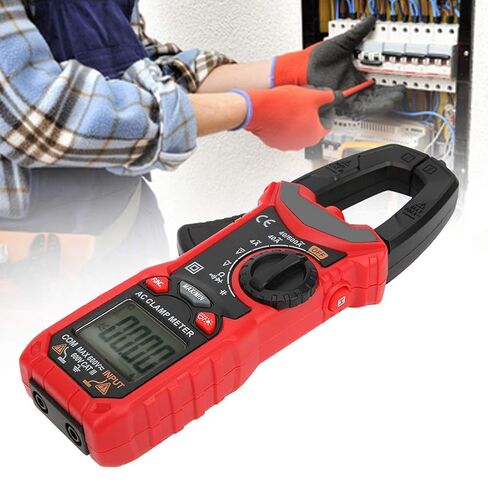 Kikumi HT206A Handheld LCD Digital Clamp Ammeter Multimeter AC DC Voltage Current Resistance Tester in Kuwait