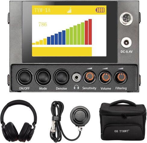 TYM-3A Water Leak Detector, Al-Assisted Under Slab Water Leak Detector, Multiple Sensor Options Water Leak Finder Underground in Saudi Arabia