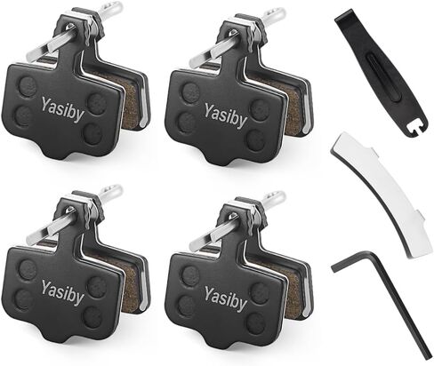 وسادات فرامل الدراجة، 4 أزواج من وسادات فرامل الأقراص عالية الأداء مع أدوات التثبيت لـ Sram Avid Elixir E1 E3 E5 E7 E9 ER CR XO XX DB1 DB3 DB5، استبدال وسادات فرامل الدراجة MTB الهيدروليكية من Nutt in Kuwait