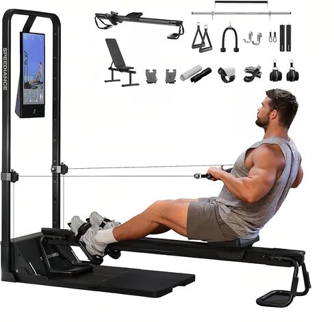 Home Gym, Smart AI-Powered Multi-Functional Smith Machine for Full Body Strength Training, All-in-one Gym Equipment, Digital Weight System, Workout Station, Squat Rack, Gym Monster 2 in Kuwait