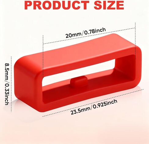 Magic Band Locks 15 Pack, Multi-Color Smart Watch Security Bands, Silicone Magic Band Clips, Compatible with Most Watch in Kuwait