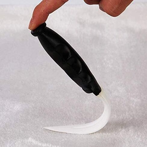 Zonzxcv سكين دعامة خنجر مطاطي آمن غير ضار مع غمد أخضر جيشي بطول 10.5 بوصة in Kuwait