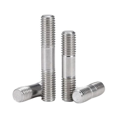 Double End Threaded Stud Screw Bolt 1-10Pcs GB901 Setup Studs Bolt 304 Stainless Steel Double End Bolts Screw Thread Rod M3 - M16(250mm,M12(1Pc)) in Saudi Arabia