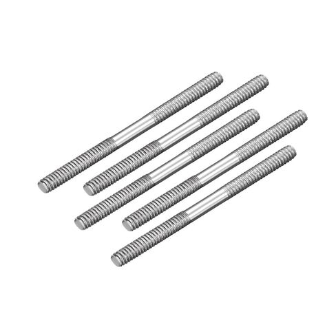 Double End Threaded Stud Screw Bolt 5pcs M2 Pushrod Connector Stainless Steel Rod Linkage L30mm 25mm 35mm 45mm 65mm 75mm(25mm) in Saudi Arabia