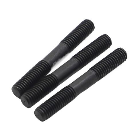 Double End Threaded Stud Screw Bolt GB901 Grade 8.8 Carbon Steel Rod Double Thread Screw Stud Bolts M8 M10 M12(110mm,M10 1pc) in Saudi Arabia