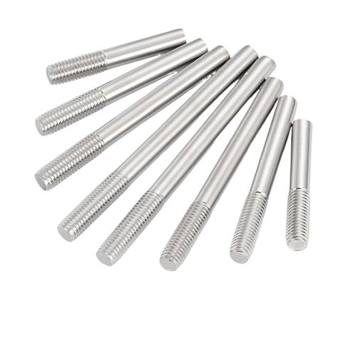Double End Threaded Stud Screw Bolt 1-20pc Single End Thread Rod M3 M4 M5 M6 M8 M10~M20 304 Stainless Steel Headless Bolt Screw(M14-2Pcs,200mm) in Saudi Arabia