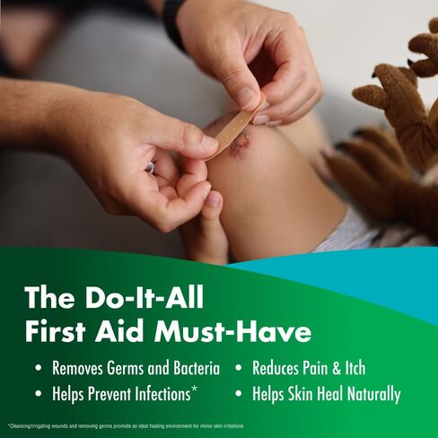 البكتين المضاد للميكروبات للعناية بالجروح هيدروجيل رذاذ مع حمض هيبوكلوروس 8 أوقية. – ينظف البشرة، ويسرع الشفاء*، ويمنع العدوى، وخالي من اللدغات، ويقلل الألم والحكة in Kuwait