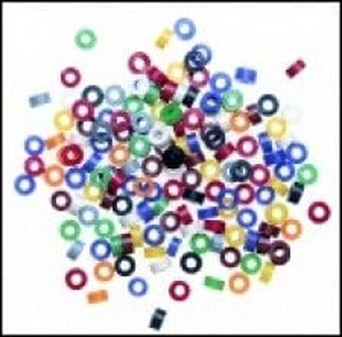 Pulpdent Cr7 Code Rings Silicone Grey 100/pack in Kuwait