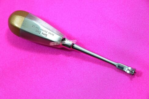 German Stainless Dental Crown Remover Spreader -Offset Crown Splitter Remover Elevator Handle Dental in Kuwait
