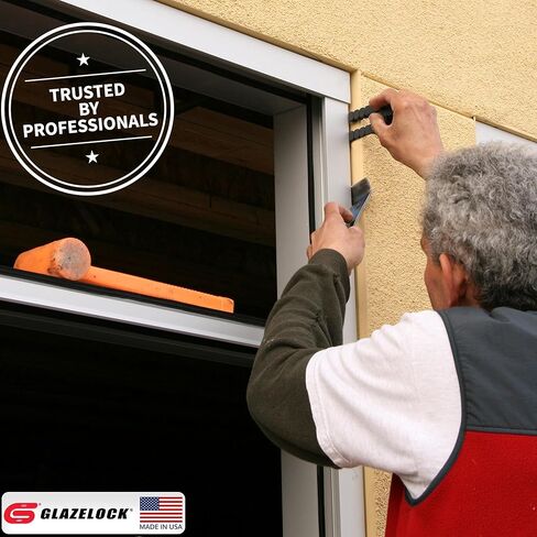 حشوات بلاستيكية قابلة للتقشير لتسوية 960 قطعة (طول 3-1/2 بوصة - سمك 1/16 بوصة) على شكل حرف U مقاس 5/8 بوصة بفتحة مسمار لتسوية النوافذ والأبواب والأرضيات والمراحيض - صنع في الولايات المتحدة الأمريكية in Kuwait