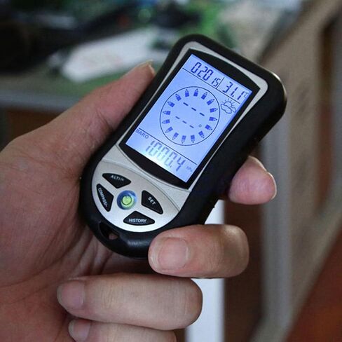 Multi-Function Digital with Altimeter Barometer Thermometer - Outdoor Survival Tool for Hiking & Camping in Saudi Arabia