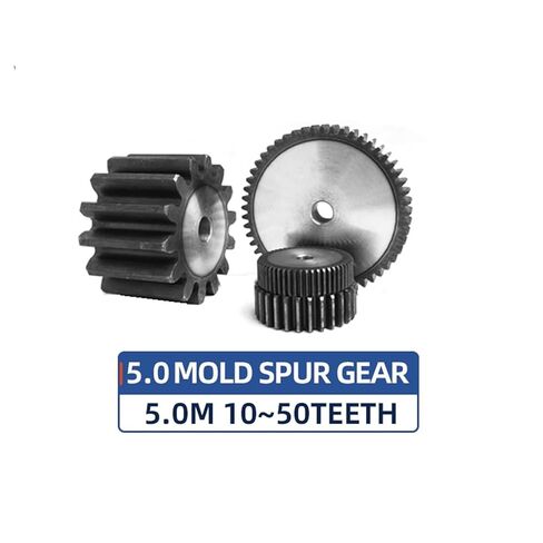 5 Mold Spur Gear 10T~50T Material 45 Steel Thickness 48MM Outer Diameter 60/65/70/75/80/85~260 Tooth Surface 1Pcs(5M38T-outside200) in Saudi Arabia