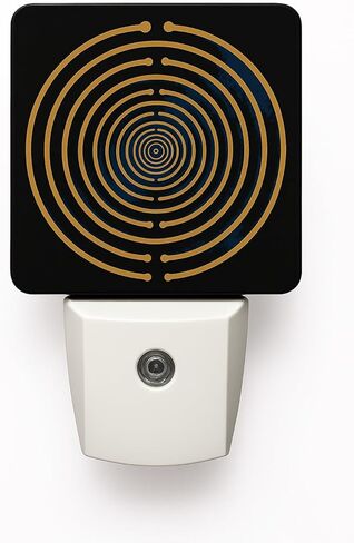 EMF Protection Plug in for Home – Electromagnetic Field Shielding Device for WiFi & Smart Meters | Integrated Red Light | Chaos Signal Blocker | Harmonic Energy | Sacred Geometry Design | USA Seller in Kuwait