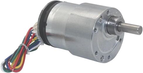 JGB37-520 Hall Encoder Miniature DC Geared Motor 6V12V Forward And Reverse 6RPM~1590RPM With Speed Measurement(Motor and Bracket,12V 76RPM) in Saudi Arabia