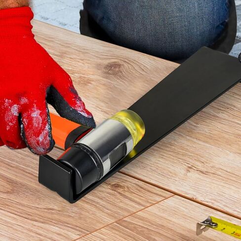 Mumusuki 45Pcs Laminate Wood Flooring Installation Kit, Plank Installation Kit with Double Faced Soft Mallet Pull Bar Tapping Block for LVP LVT Hardwood Spc Flooring in Saudi Arabia