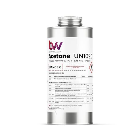 BVV Acetone 99% Size 1 Gallon (4 x 1 Quarts) in Saudi Arabia