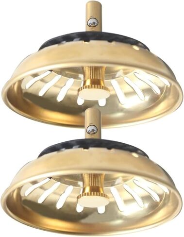 2 حزمة من مصفاة المغسلة الذهبية مجموعة قابس التصريف 304 من الفولاذ المقاوم للصدأ 3.27 بوصة سدادة سلة مقاومة للصدأ مع سدادة مطاطية لأحواض المطبخ in Kuwait