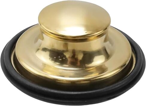 مجموعة مصفاة حوض المطبخ من الفولاذ المقاوم للصدأ باللون الذهبي مكونة من 3 قطع مع فلتر سلة سدادة وختم مطاطي لفتحة الحوض القياسية in Kuwait