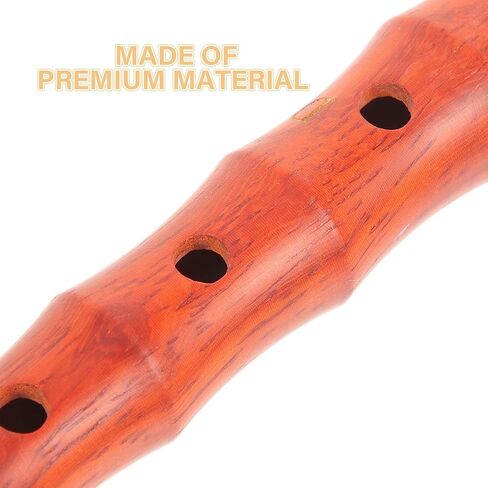 Suona Pole Replacement D Tone Redwood Suona Horn Accessory with Protective Case Chinese Instrument Part for Folk and World Music Performance in Kuwait