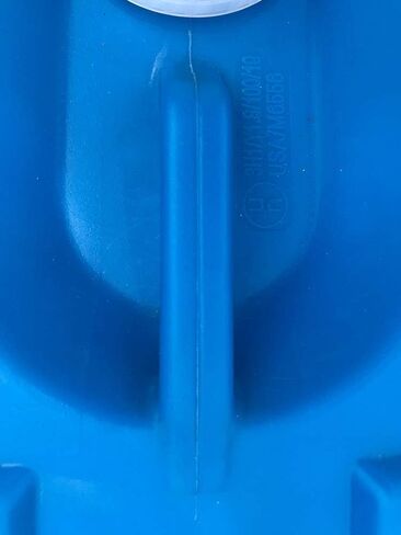 إبريق بلاستيك من بايتك سعة 5 جالون برأس مغلق وغطاء 70 مم | اللون الأزرق | 6 عبوات in Kuwait