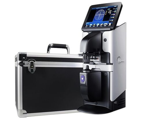 Lensmeter Focimeter Lens Meter 7-inch Screen Touch Screen Focimeter Lensmeter New Digital Auto PD UV Printer PD Meter JD-2600A in Kuwait