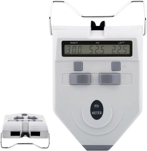 Optical Digital Pupilometer with Memory Function, LCD Display Pupillary Distance Meter, Diopter Compensation Pupil Distance Meter PD Measurement Tool in Saudi Arabia