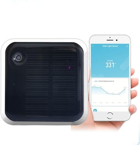 For Tuya For Zigbee Solar Light Sensor Outdoor Waterproof Brightness Sensor for Smart Home Automation and Ambient Light Monitoring Integration in Saudi Arabia