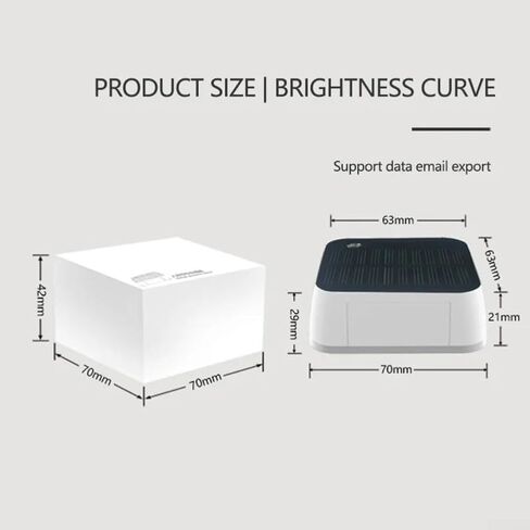 For Tuya For Zigbee Solar Light Sensor Outdoor Waterproof Brightness Sensor for Smart Home Automation and Ambient Light Monitoring Integration in Saudi Arabia